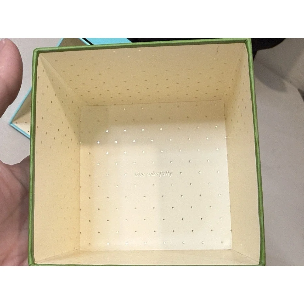 Kate Spade New York Empty Watch Box Turquoise Blue Green Replacement‎ Gift Box